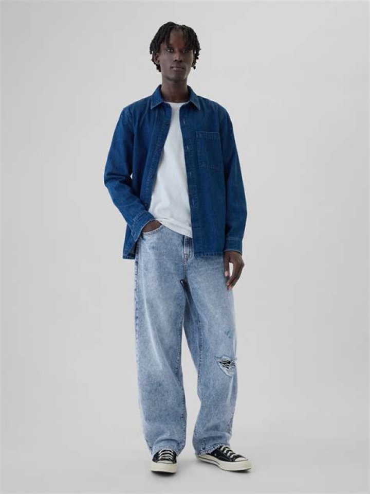 Are baggy jeans here to stay?