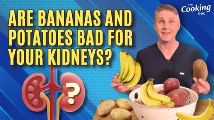 Are bananas good for your kidneys?