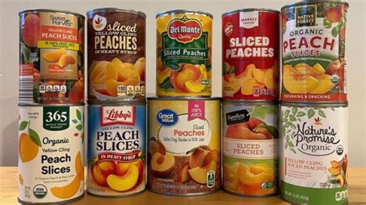 Are canned peaches as healthy as fresh?