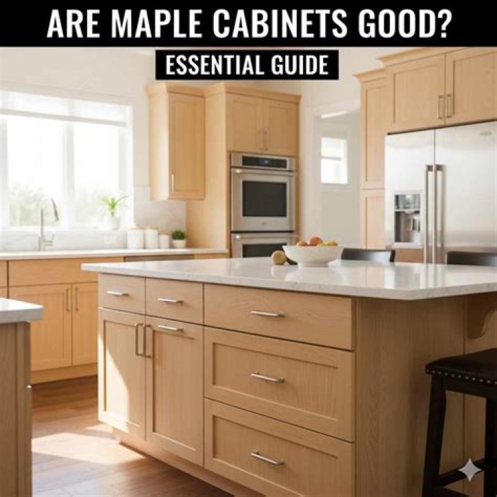 Are maple cabinets good?