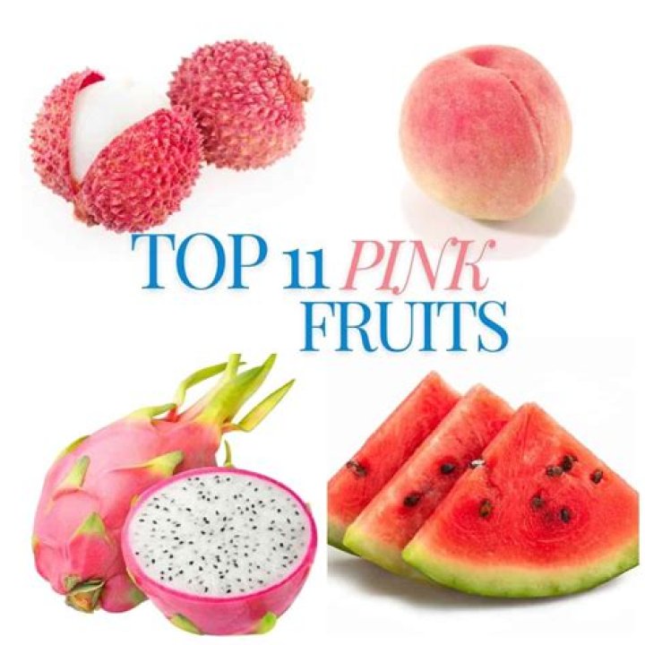 Are there pink fruits?