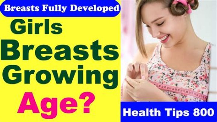 At what age do girls develop curves?