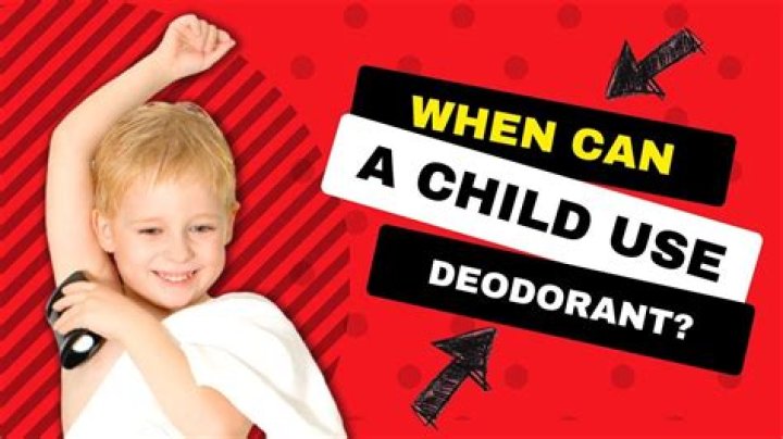 At what age should my daughter start using deodorant?