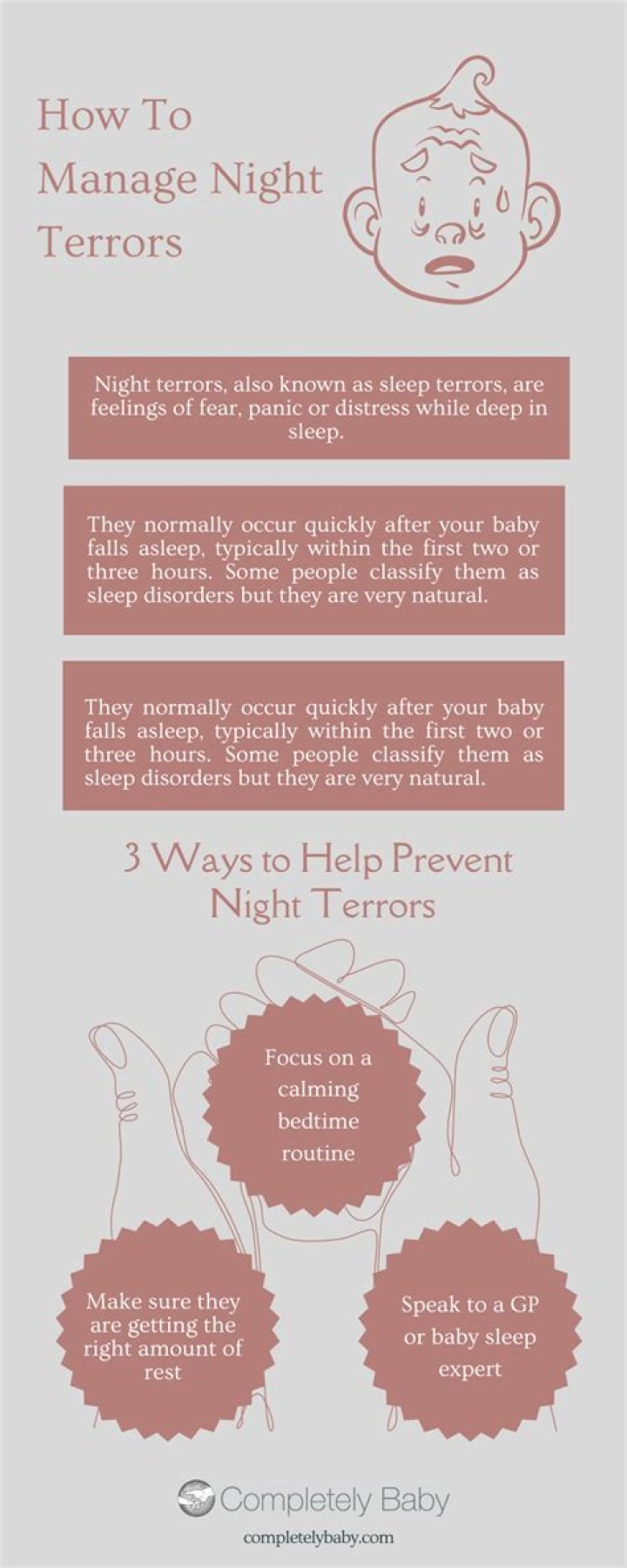 Can 2 year olds have night terrors?
