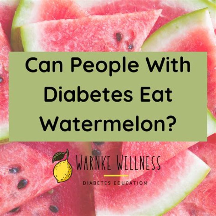 Can a diabetic eat watermelon?