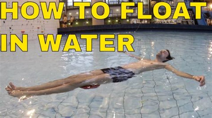 Can all humans float?