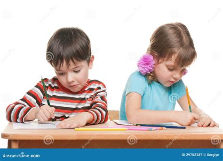 Can children write at the age of 3?