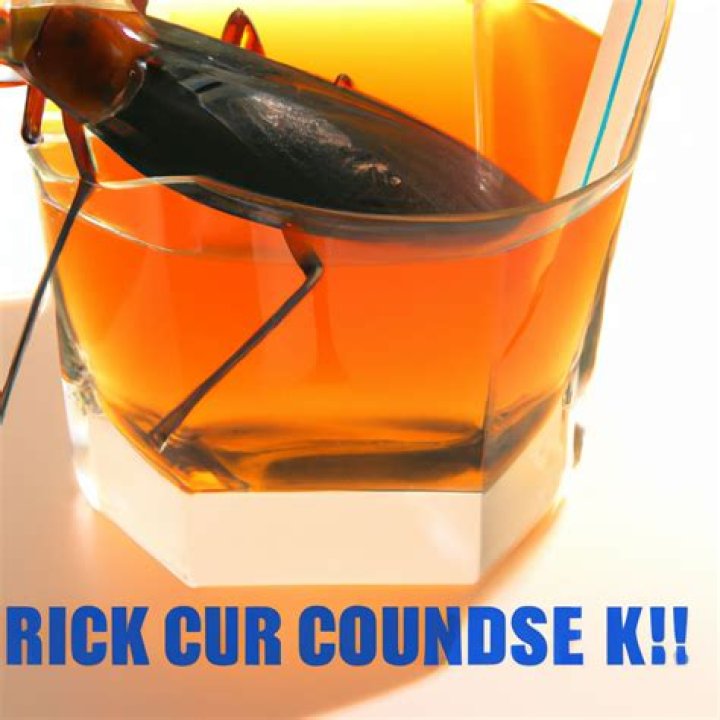 Can cockroaches drunk?