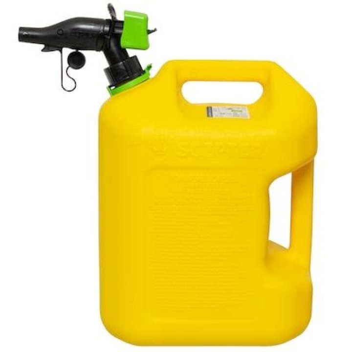 Can diesel be stored in plastic containers?
