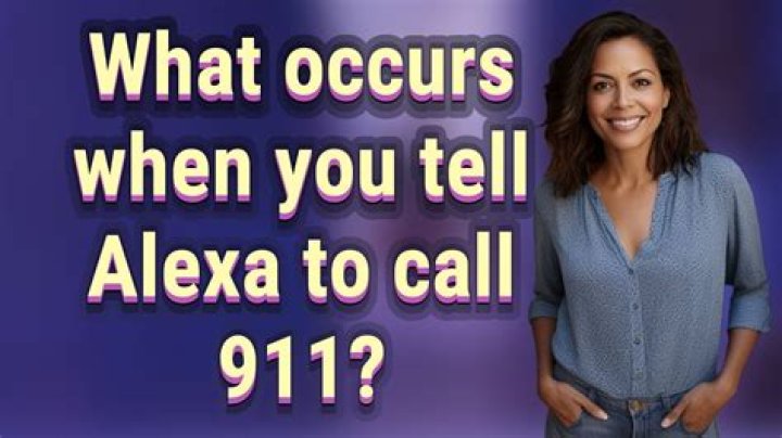 Can I tell Alexa to call 911?