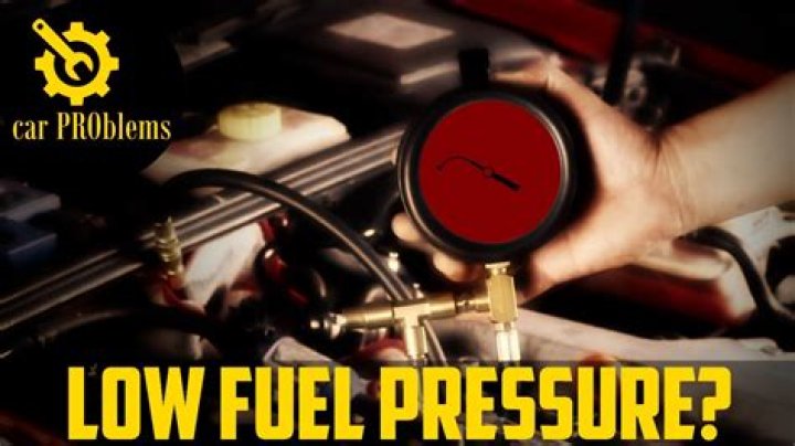 Can low fuel pressure cause knock?