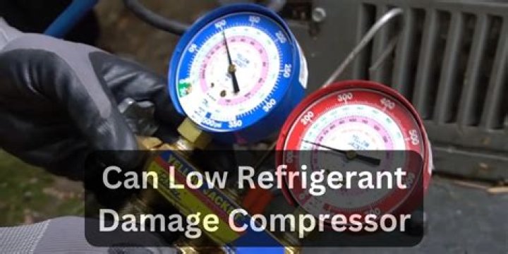 Can low refrigerant damage compressor?