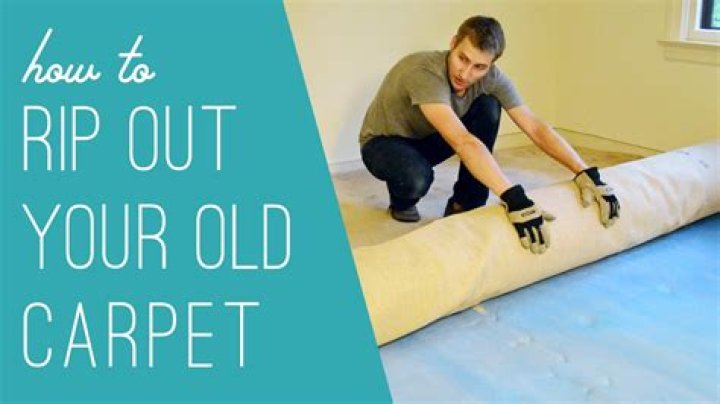 Can ripping up old carpet make you sick?