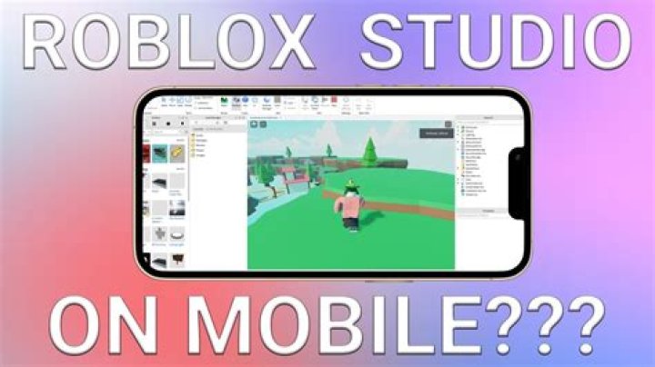 Can u do Roblox Studio on mobile?