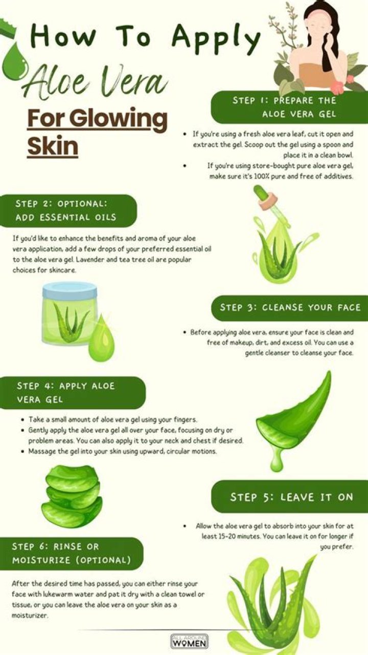 Can we apply aloe vera twice a day?