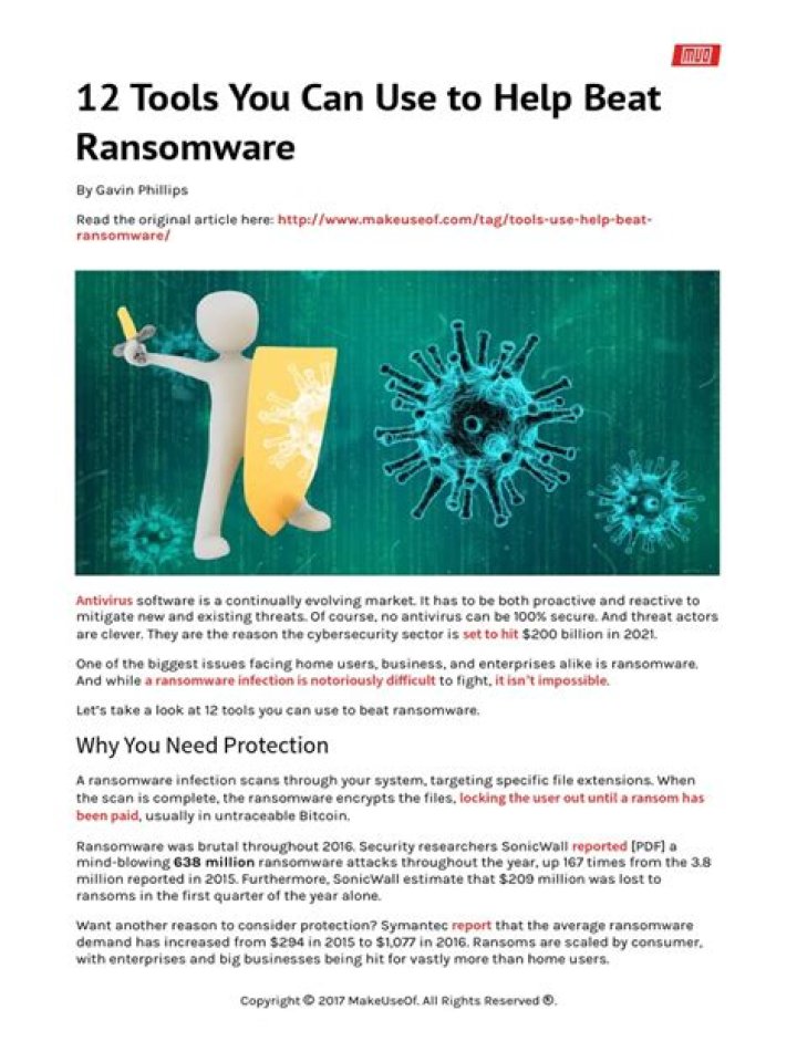 Can you beat ransomware?
