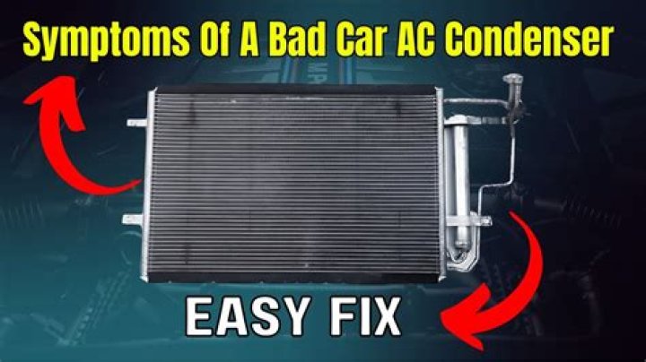 Can you drive with a broken AC condenser?