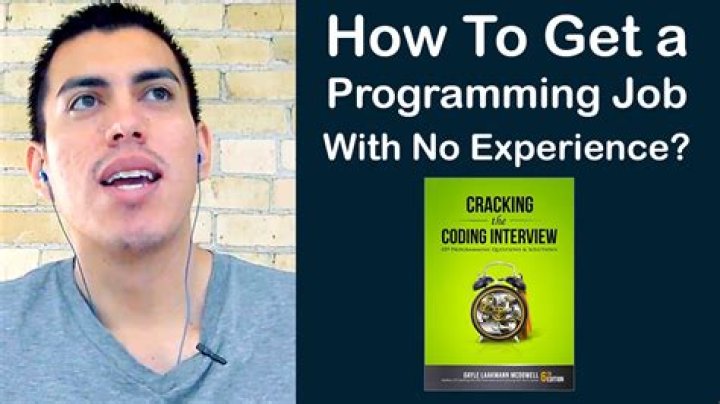 Can you get a programming job with no experience?