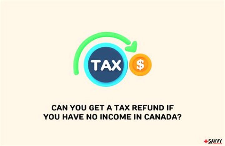 Can you get a tax refund if you have no income?