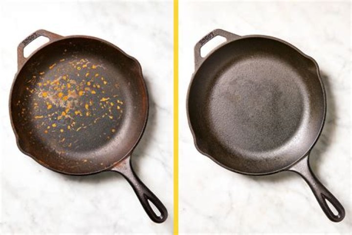 Can you leave food in a cast iron skillet overnight?