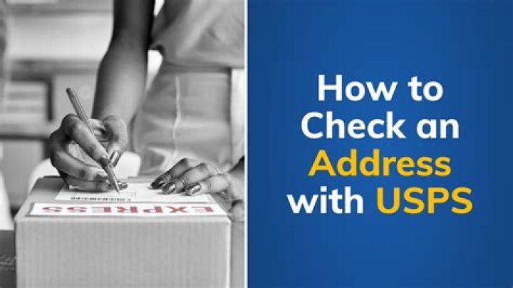 Can you look up someone's address on USPS?
