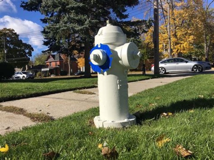Can you park next to a white fire hydrant?