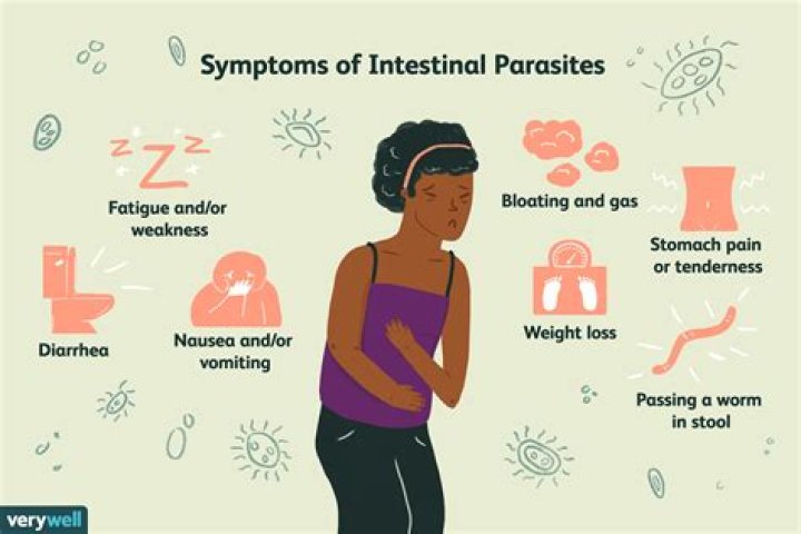Can you poop out parasites?