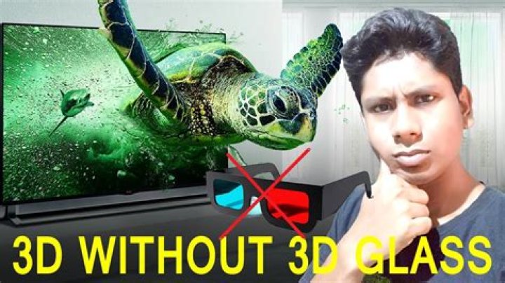 Can you see 3D without glasses?