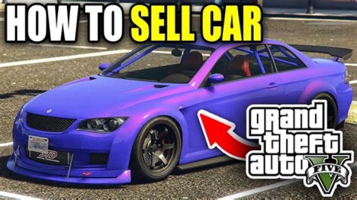 Can you sell cars in GTA?