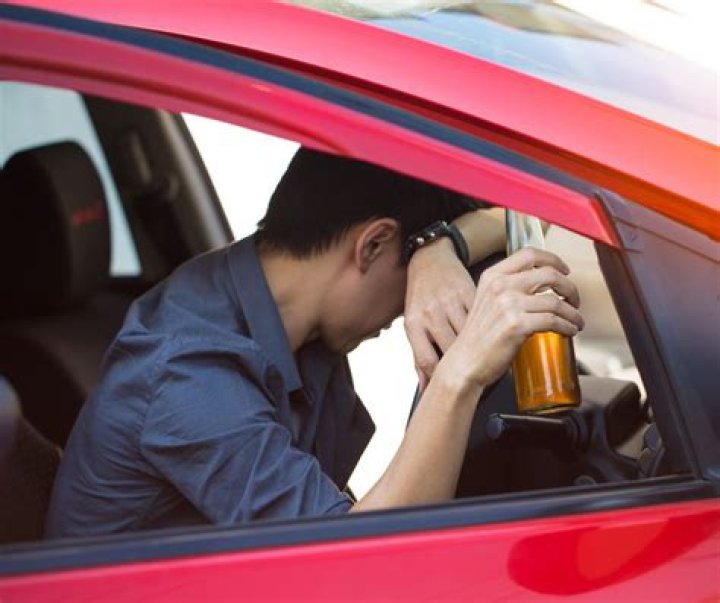 Can you sit in your car Drunk UK?
