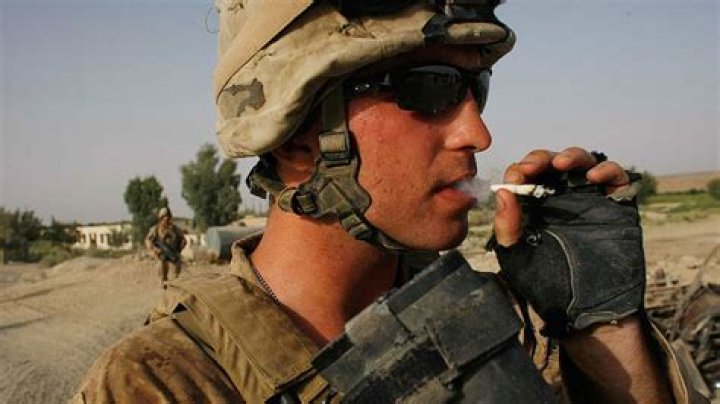 Can you smoke cigarettes in the military?