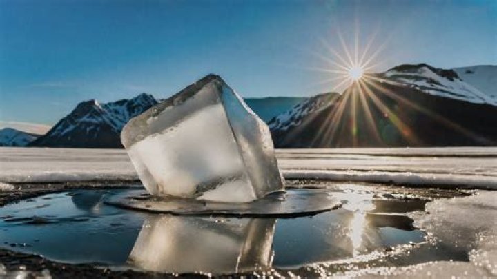 Can you swim in melted dry ice?