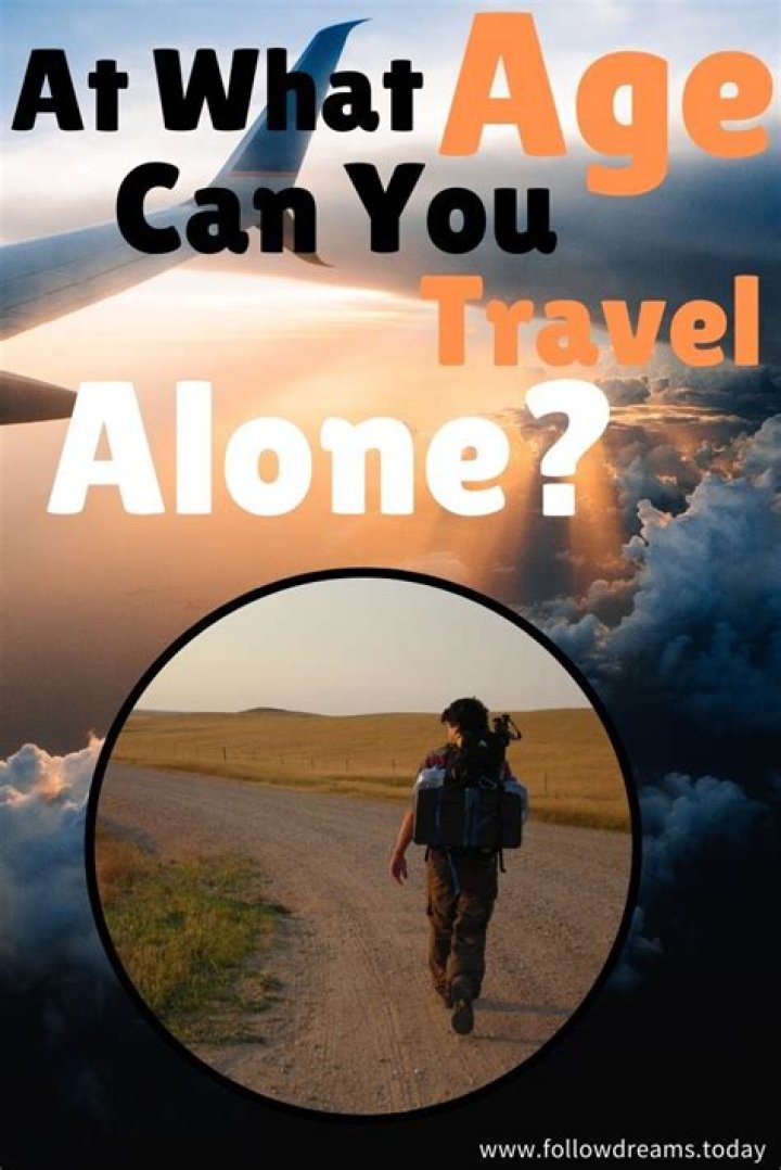 Can you travel alone at 13?