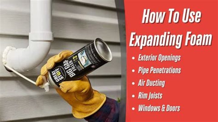 Can you use spray foam around chimney?