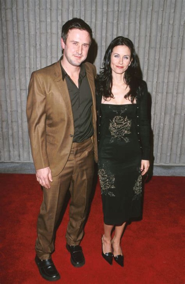 Did Courteney and David get married in real-life?