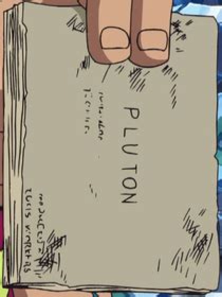 Did Franky have the blueprints to Pluton?
