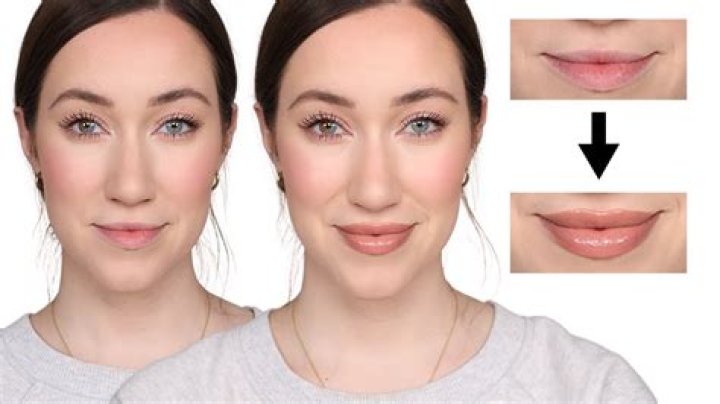 Do bigger lips make teeth look smaller?