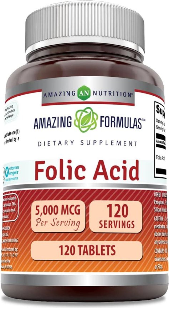 Do carrots have folic acid?