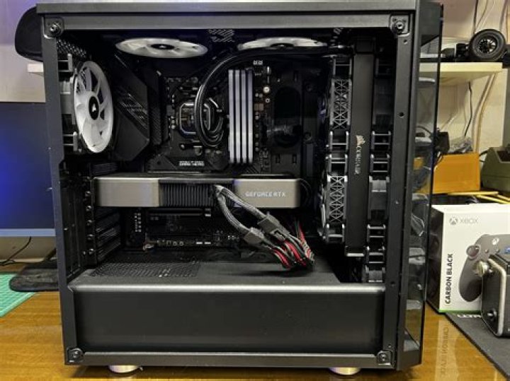 Do fans pull air from the back?