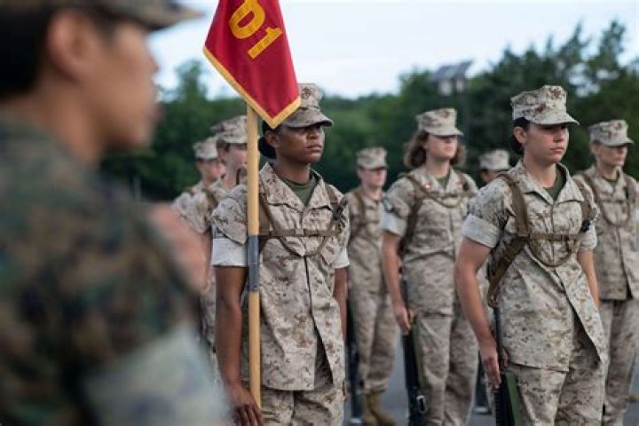 Do female Marines have to wear skirts?
