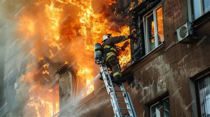 Do firefighters actually run into burning buildings?