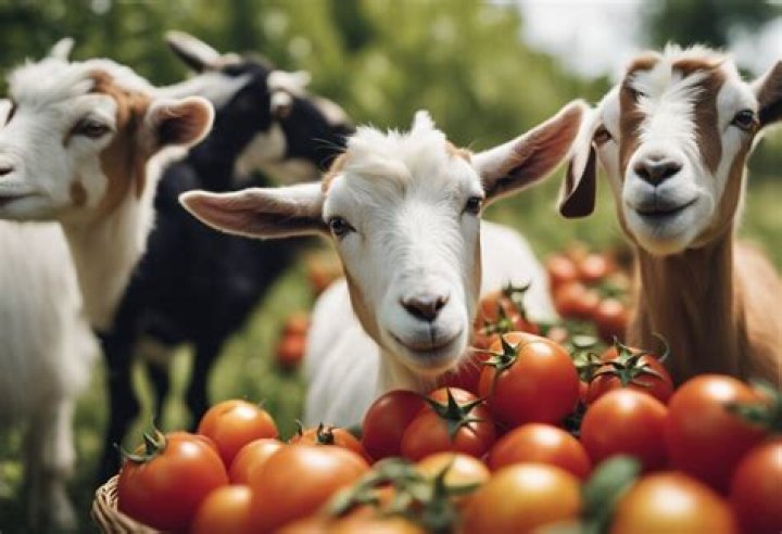 Do goats eat tomatoes?