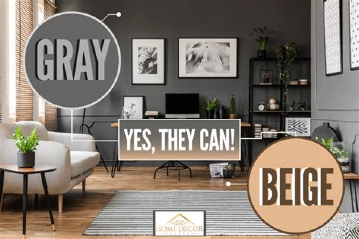 Do GREY and beige go together?