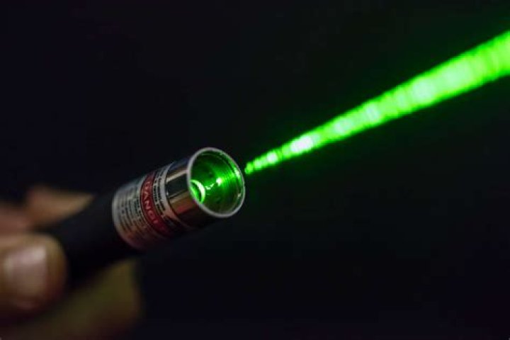 Do guns have green lasers?