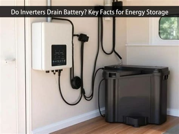 Do inverters drain battery?