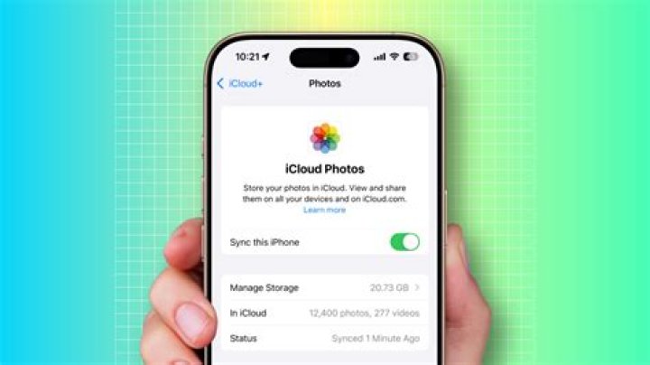 Do photos stay in iCloud when deleted from phone?