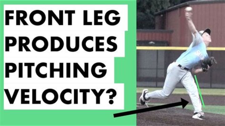 Do pitchers have strong legs?