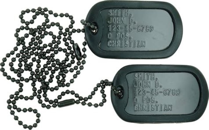 Do police officers wear dog tags?