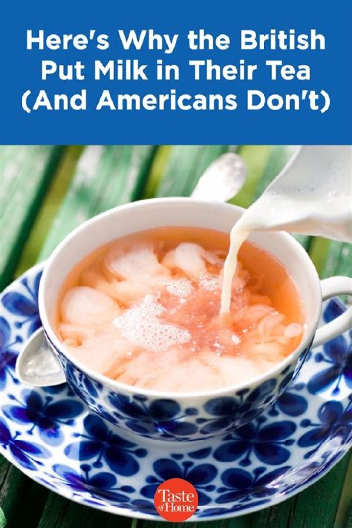 Do the British put sugar in their tea?
