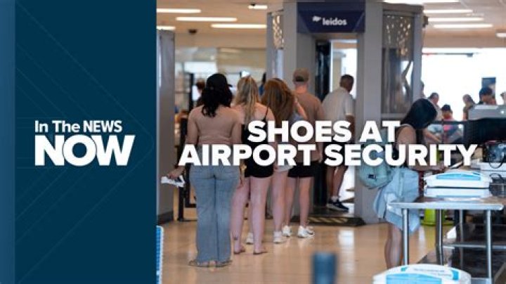 Do you have to take shoes off at airport?